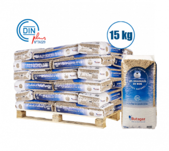 Halve pallet pellets – 36 zakken van 15kg