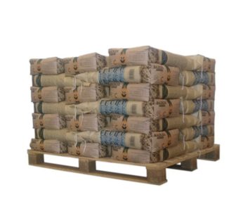 DASSENPELLETS – 1/2 PALLET VAN 35 ZAKKEN VAN 15 KG